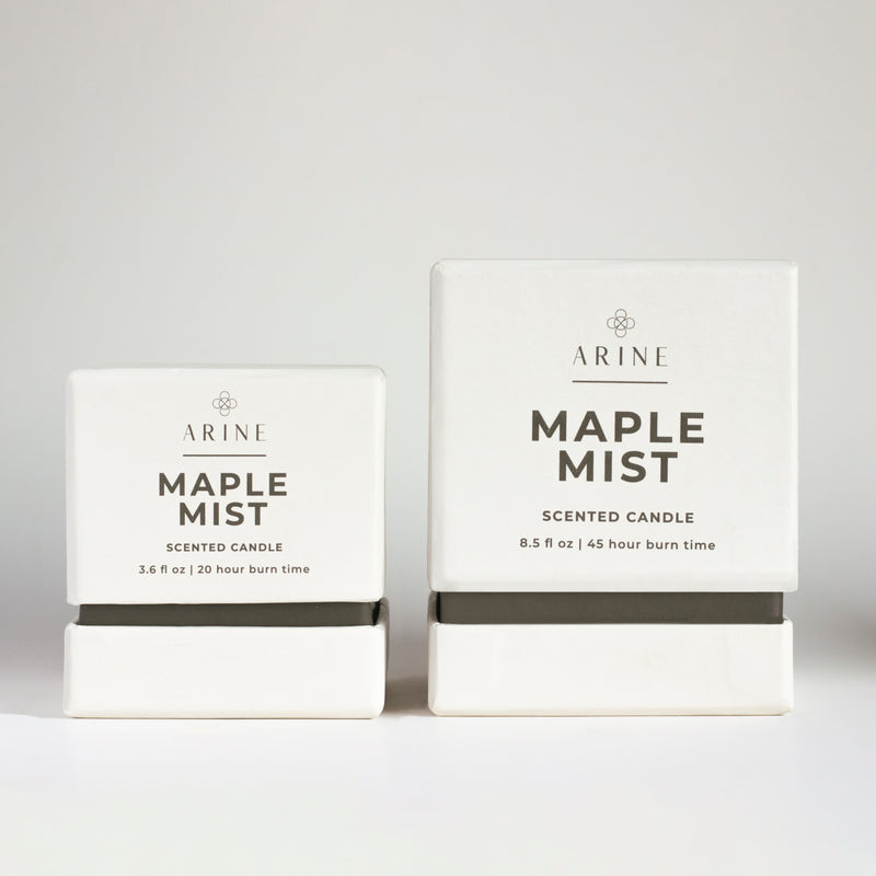 Scented candle - Maple mist