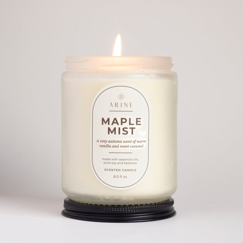 Scented candle - Maple mist